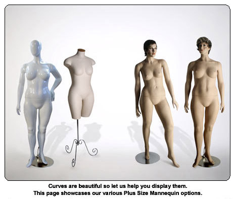 Plus Size Mannequins