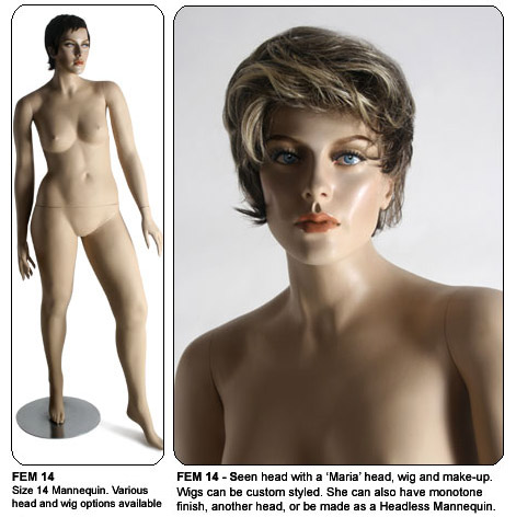 Plus Size Mannequins