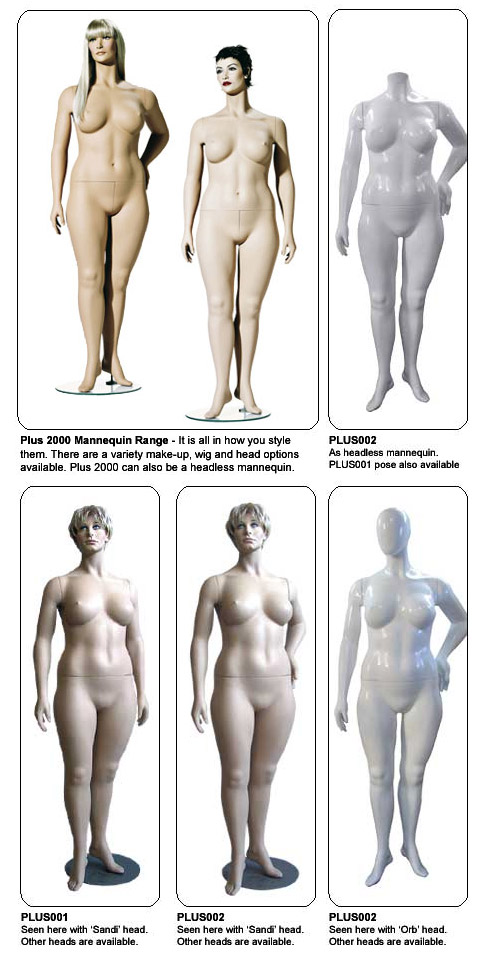 Plus Size Mannequins